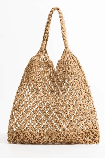 Women's Crochet Beach Bag