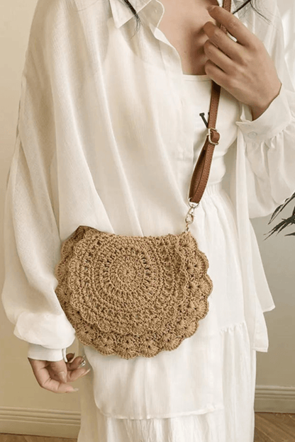 Crochet Crossbody Bag - Lolita