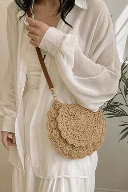 Crochet Crossbody Bag - Lolita