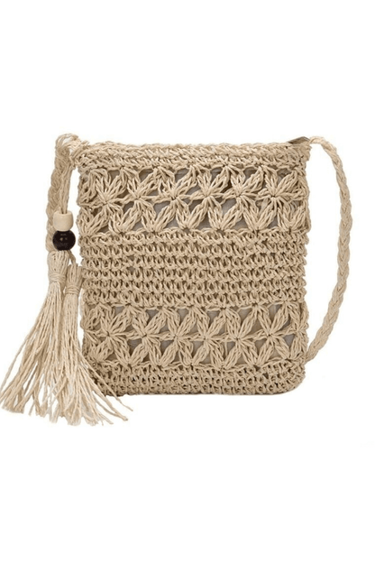 Straw Crossbody Bag - Lorena