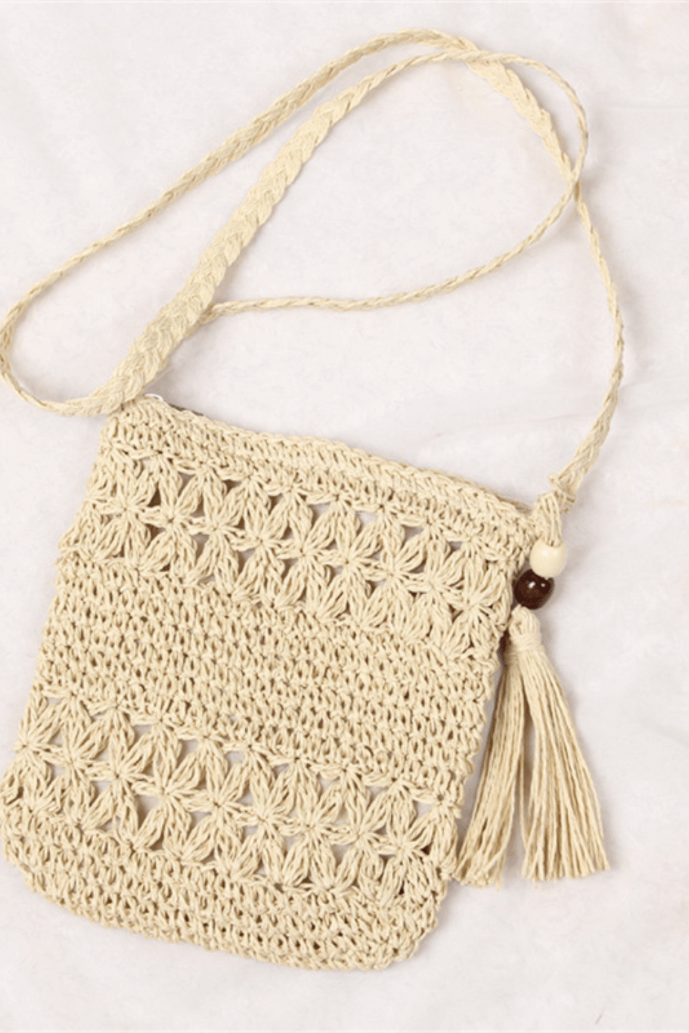 Straw Crossbody Bag - Lorena