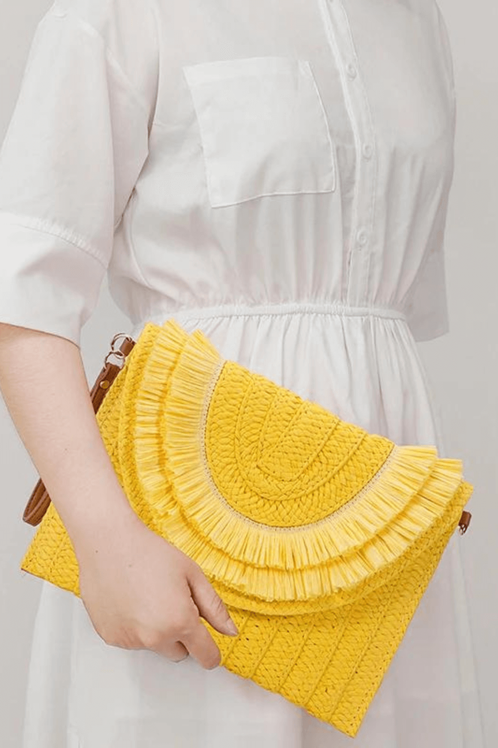 Straw Crossbody Bag - Amanda