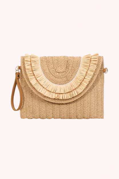 Straw Crossbody Bag - Amanda