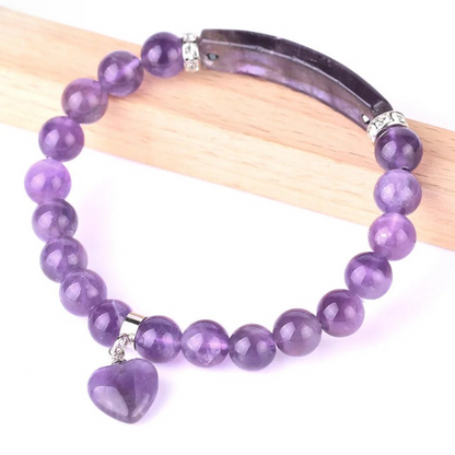Amethyst Crystal Bracelet