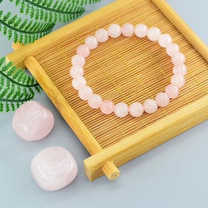 Classic Rose Quartz Bracelet