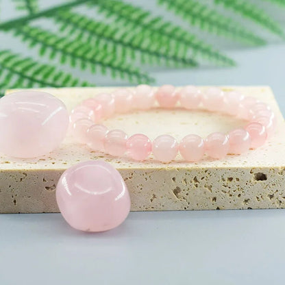Classic Rose Quartz Bracelet