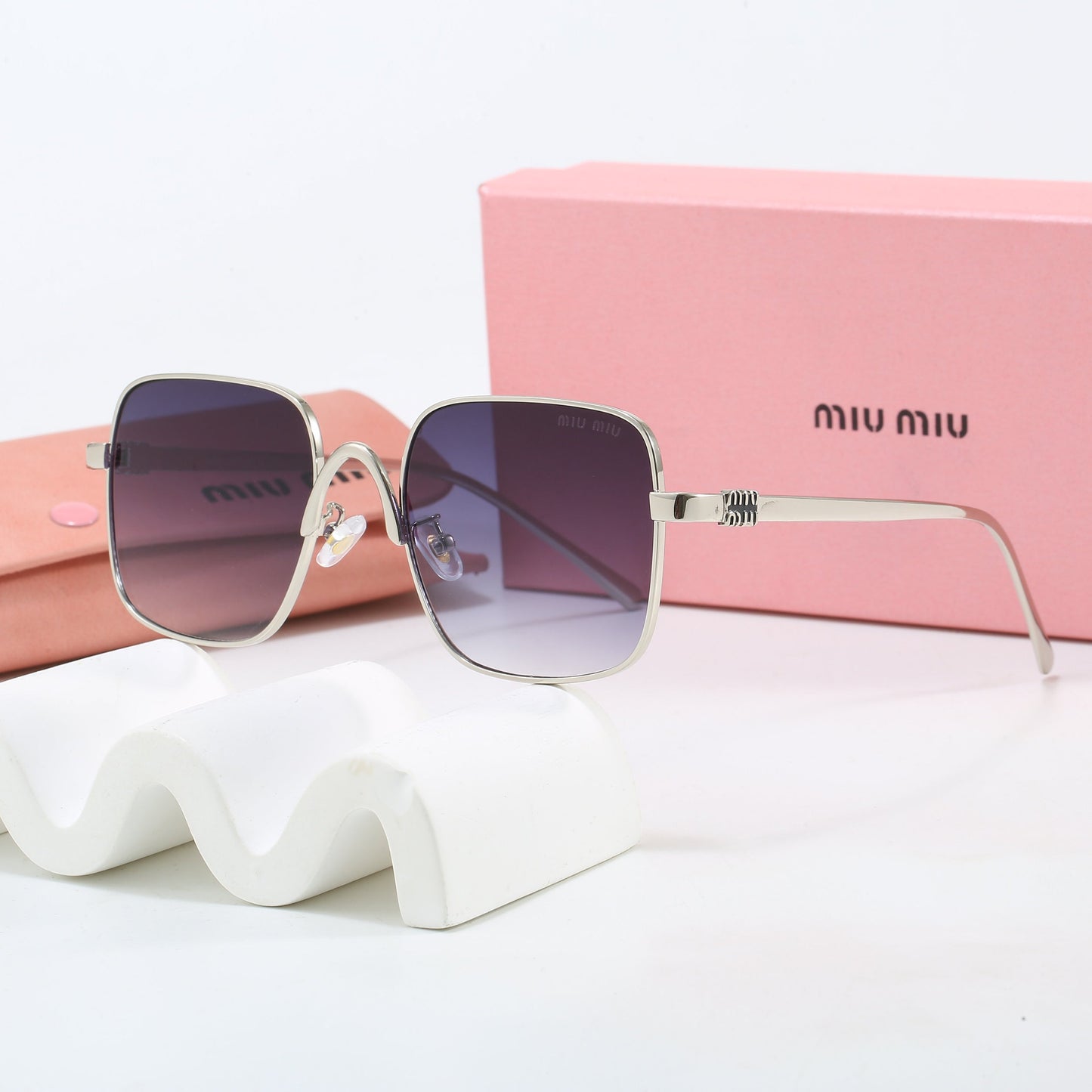 Square Metal Sunglasses