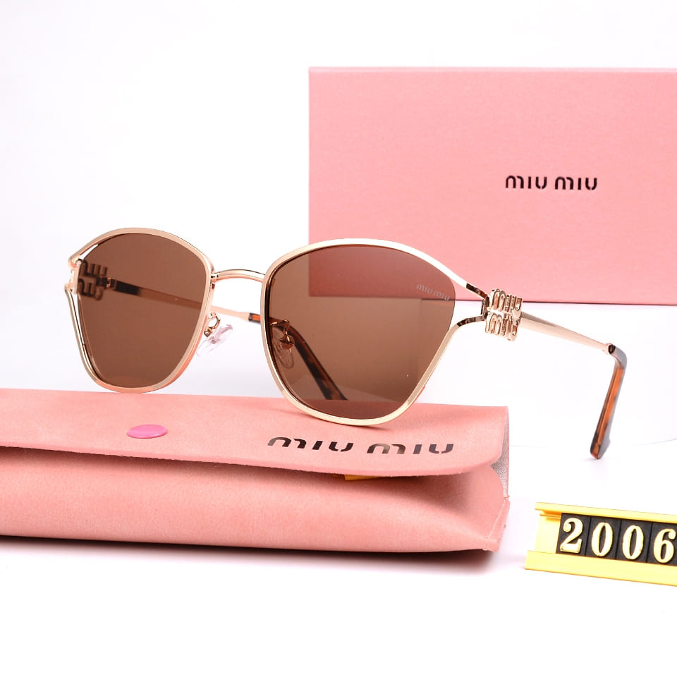 Luxury Brand Oval Sunglasses for Women