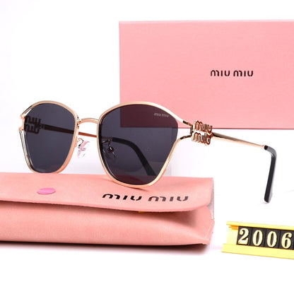 Luxury Brand Oval Sunglasses for Women