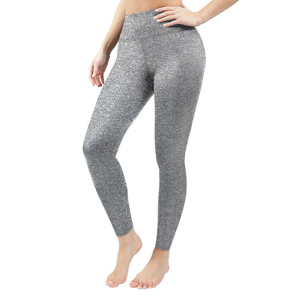 Leggings ajustados de cintura alta para mujer, acolchados y con forro polar, que mantienen el calor.