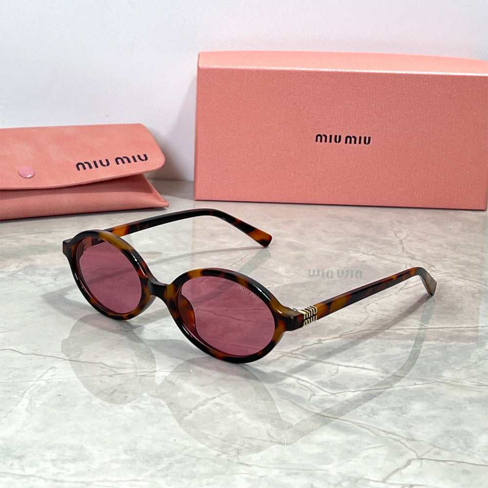Luxury Brand Round Women's Sunglasses