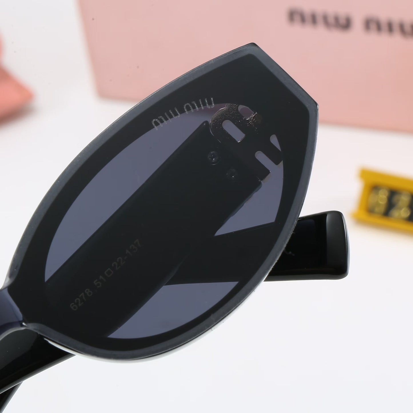 Óculos de Sol Oval Luxuosos