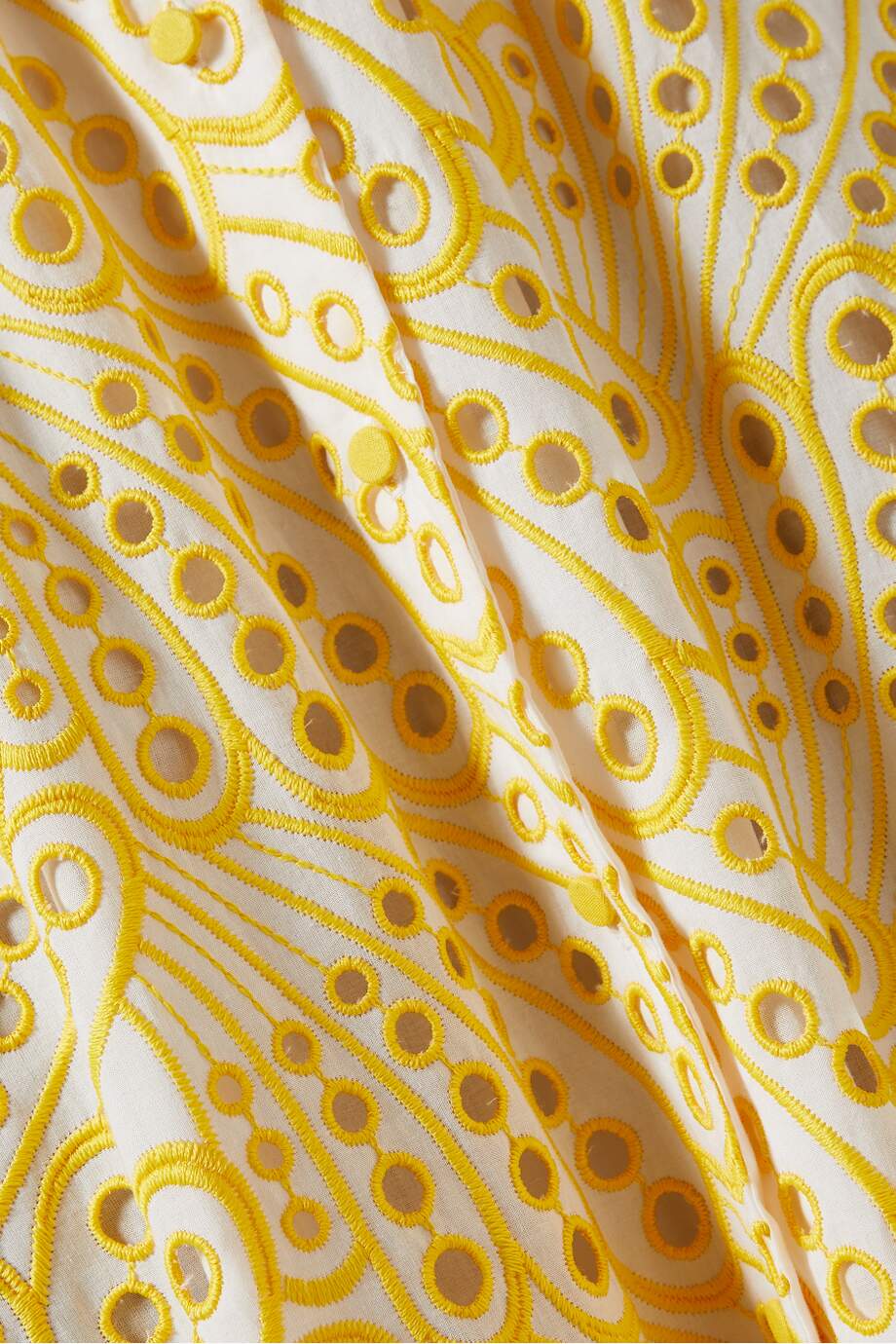 Vestido bustier midi de encaje bordado Dolly