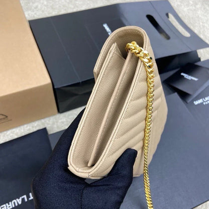 Bolso de hombro SL crema
