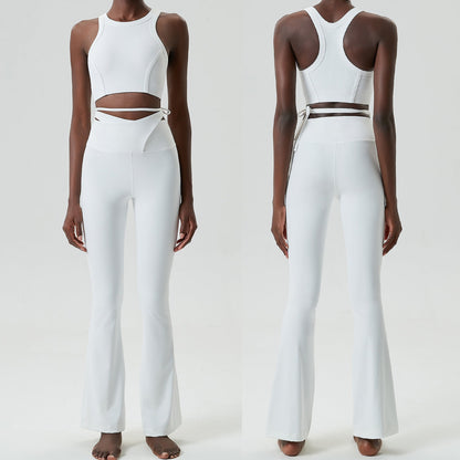 Traje de yoga personalizado de moda para mujer