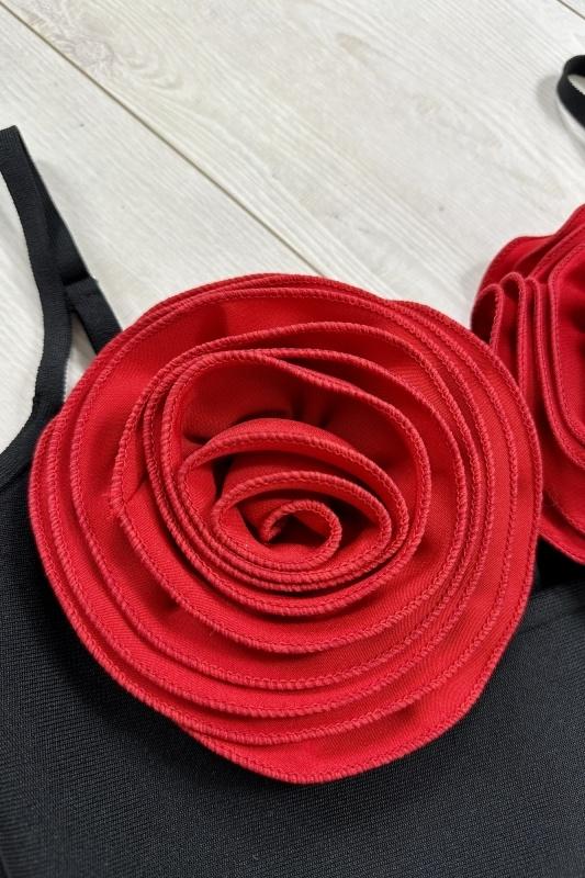 Vestido lencero largo con estampado floral Emily