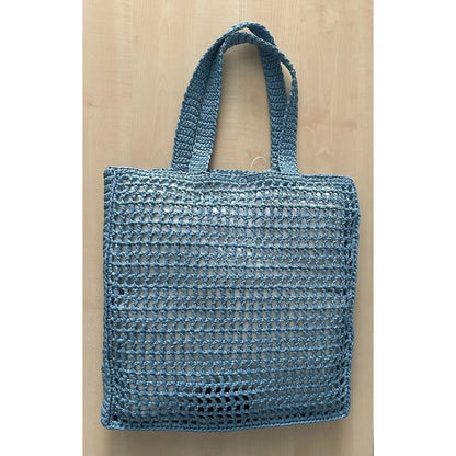 PRD Basttasche mit gewebtem Logo in Blau