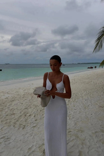 Elegant Cut-Out  Maxi dress