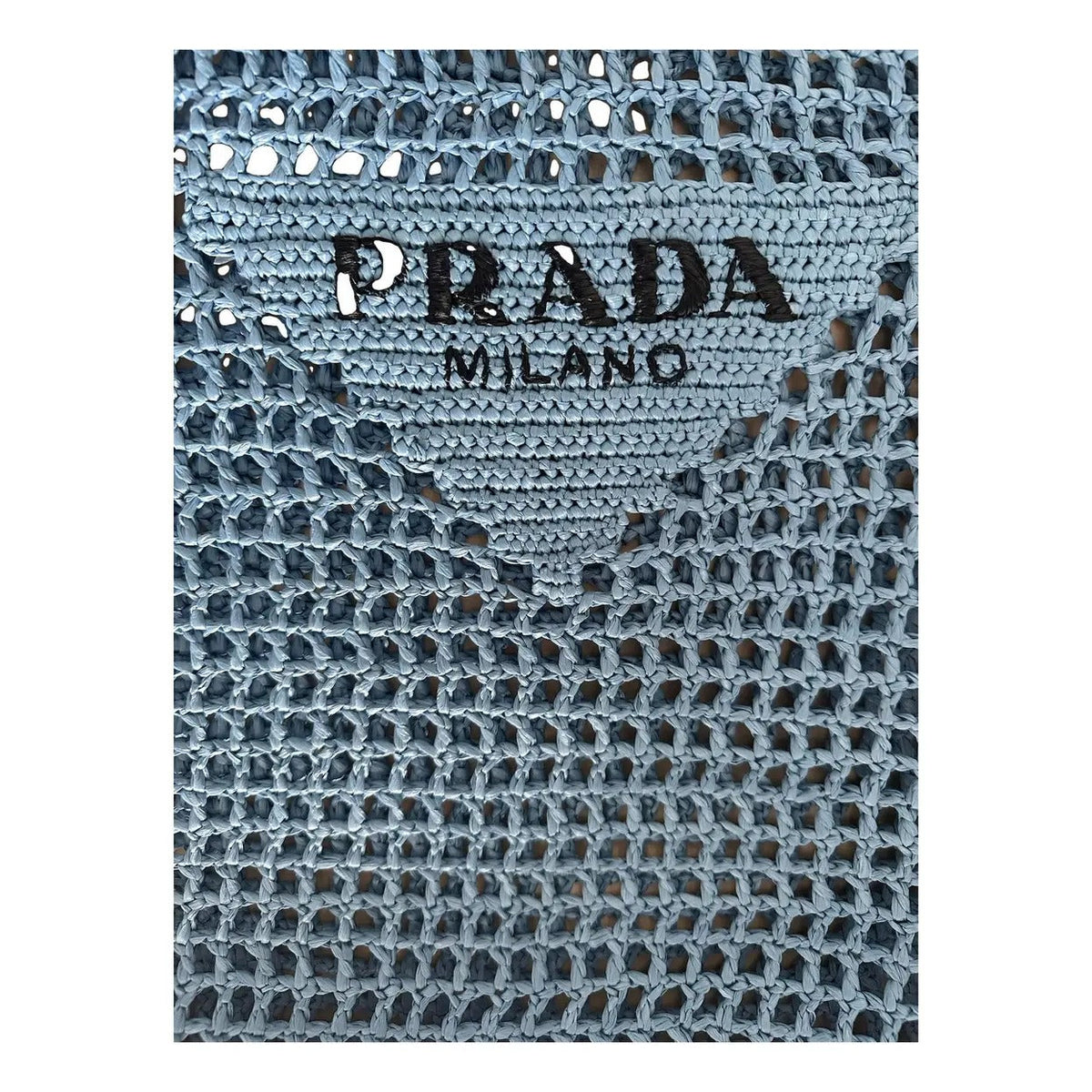 PRD Basttasche mit gewebtem Logo in Blau