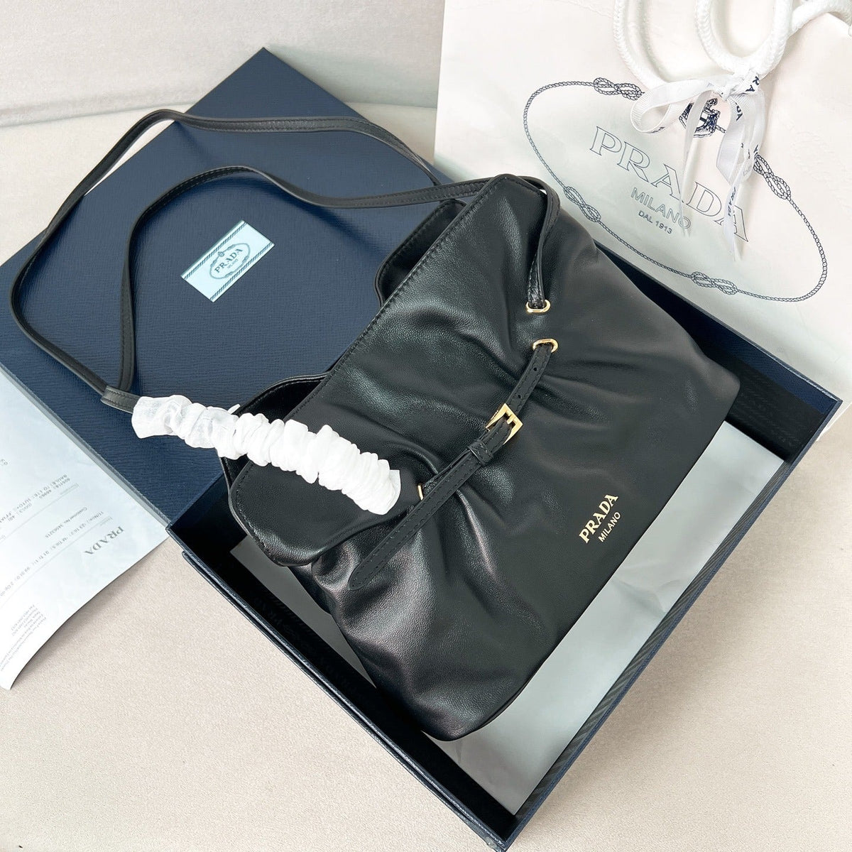 PRD Dada Small Handtasche aus Nappaleder