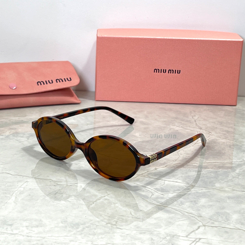 Luxury Brand Round Women's Sunglasses