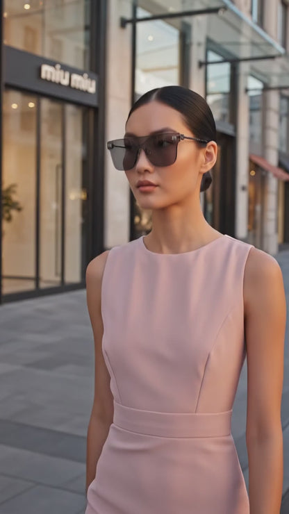 Sleek Rimless Shades