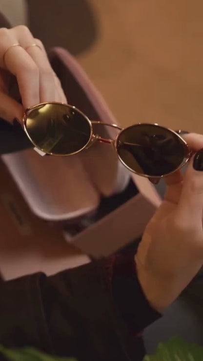 Retro Round Sunglasses