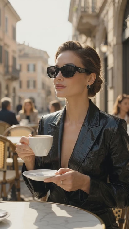 Women's Rectangular Sunglasses PR